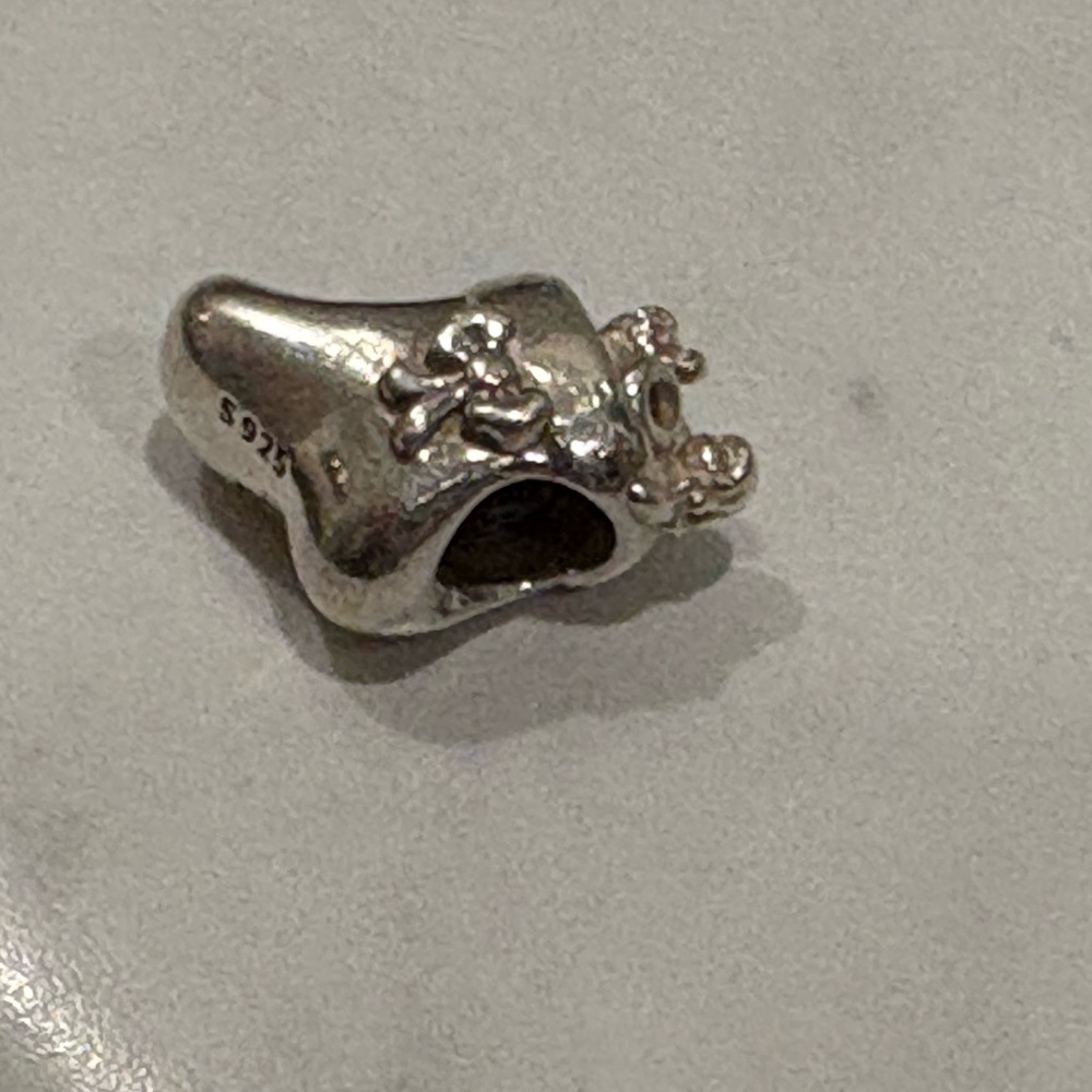 2/$45 Pandora Y2K Sterling Silver Christmas Stocking Charm – S925 ALE - Picture 3 of 5